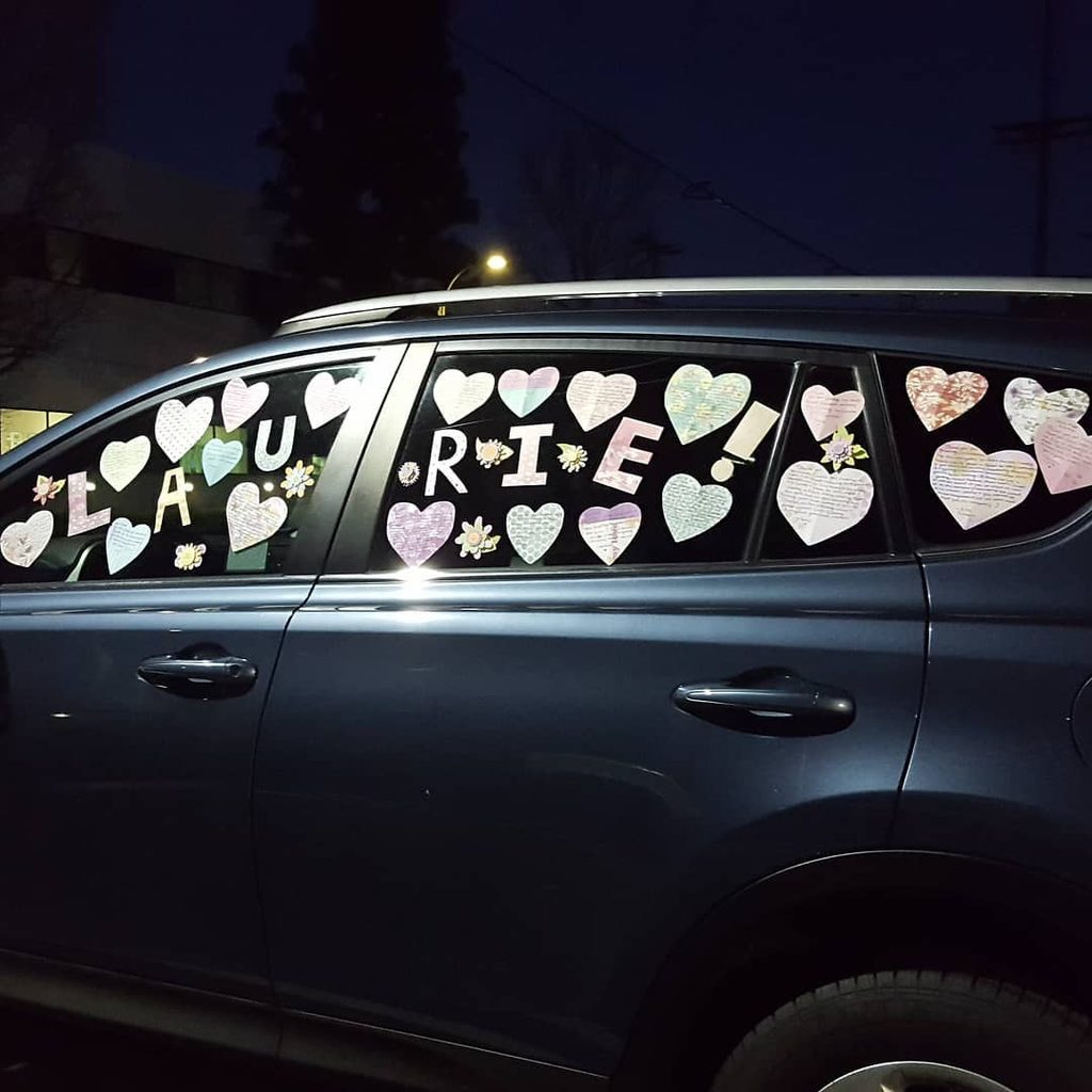 The author's students' surprise at the end of an evening of teaching ballet. 